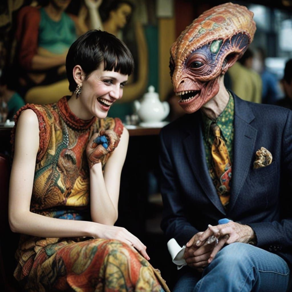 Just met but already connected...