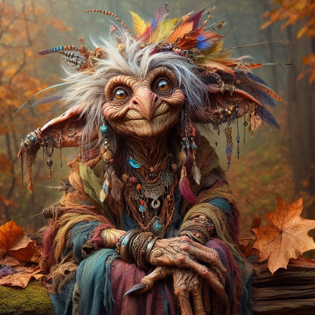 Fantasy Shaman  by @Vaeriel