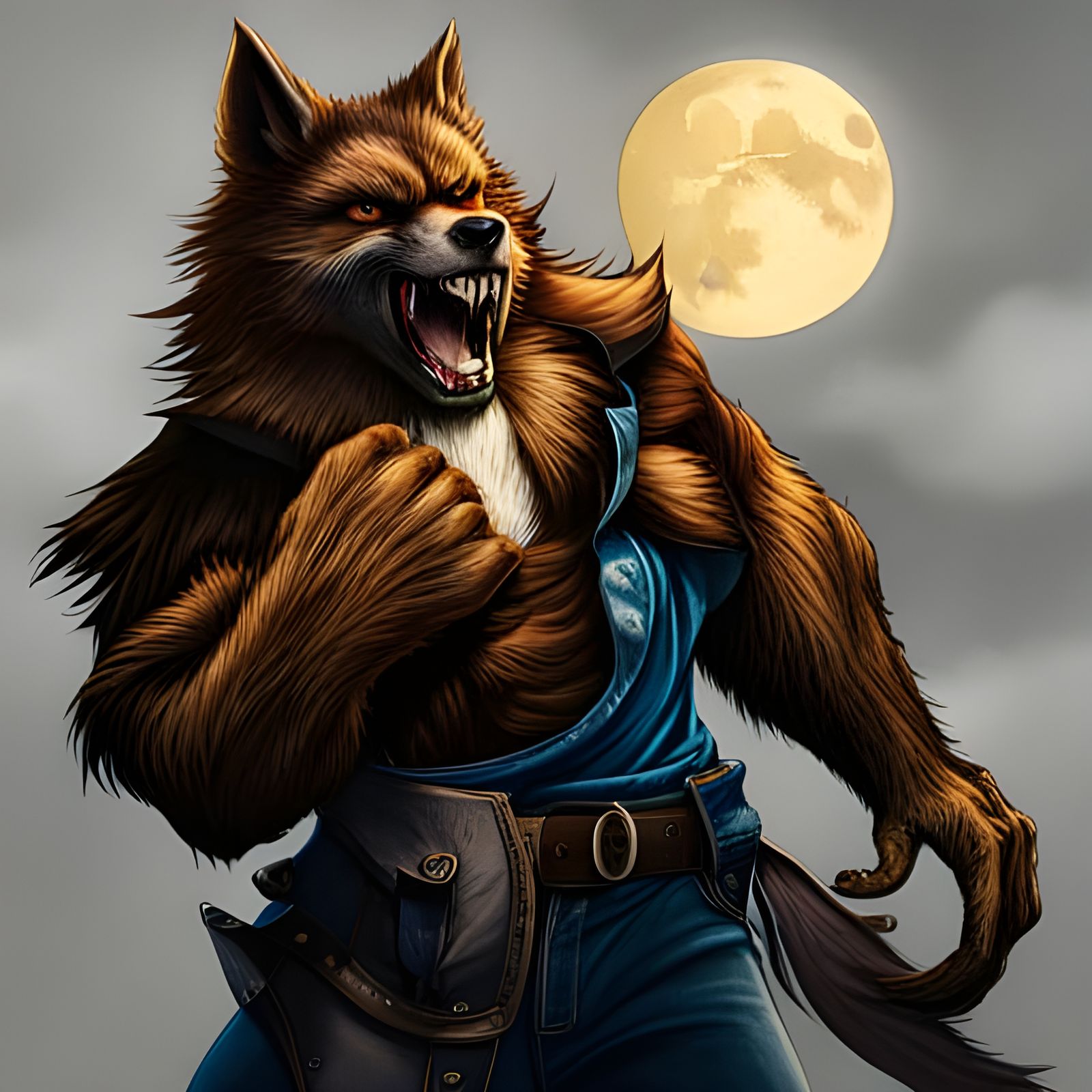 Lumberjack Werewolf