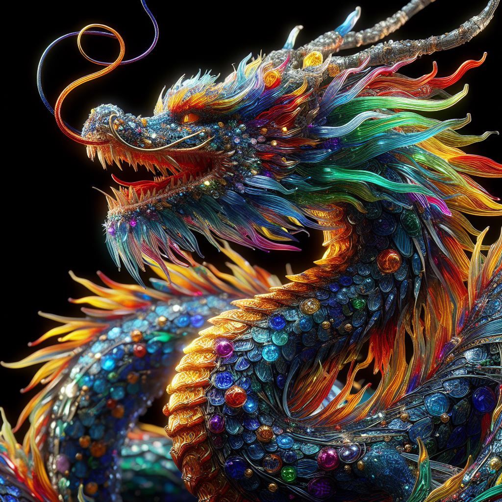 Colorful dragon