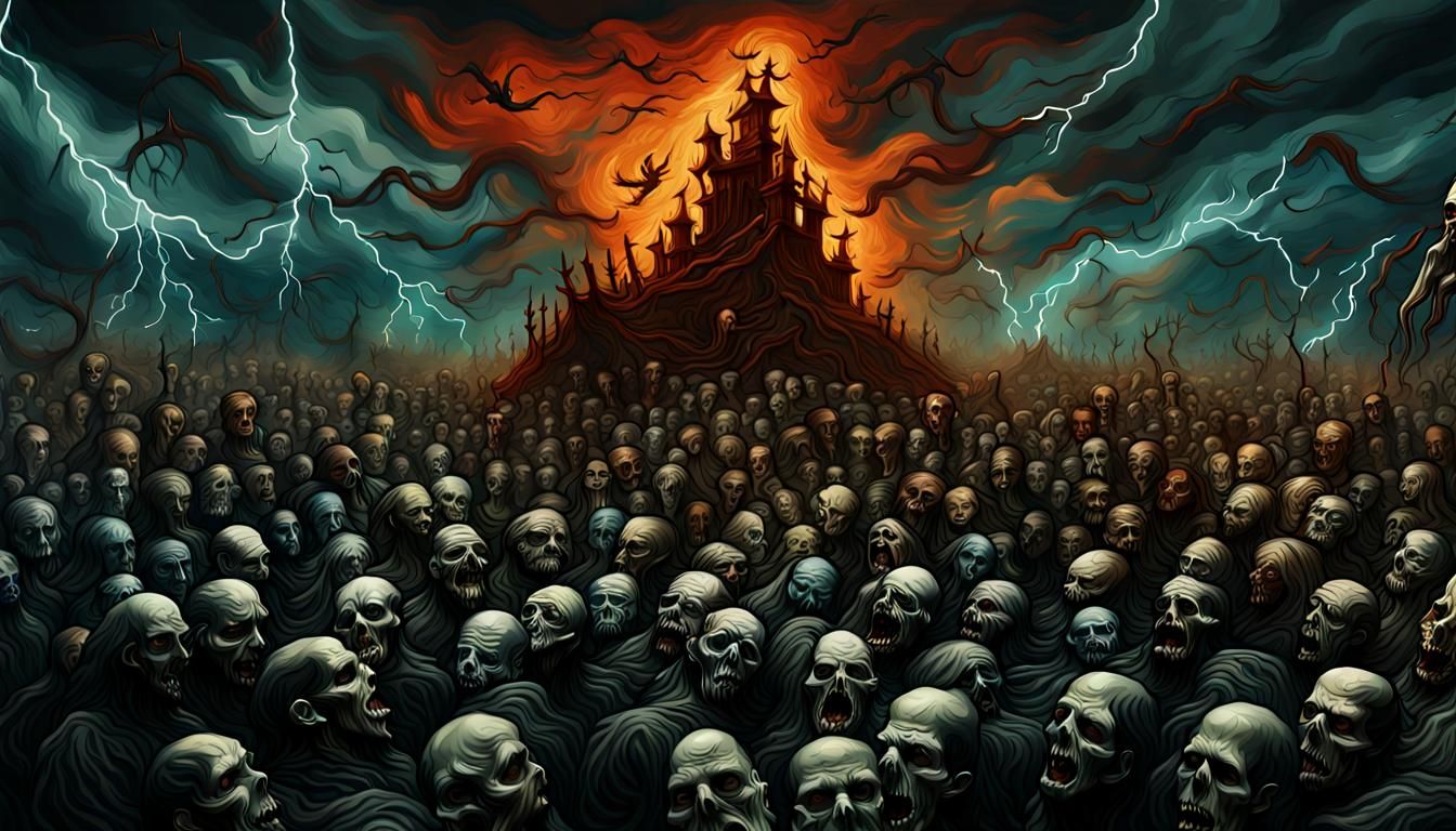 horde of undead  by @Elcast