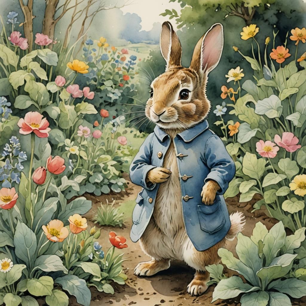 Peter Rabbit  by @AnneMarie