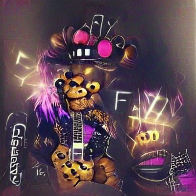 freddy fazbear being all tuckered out in bed - AI Generated Artwork -  NightCafe Creator