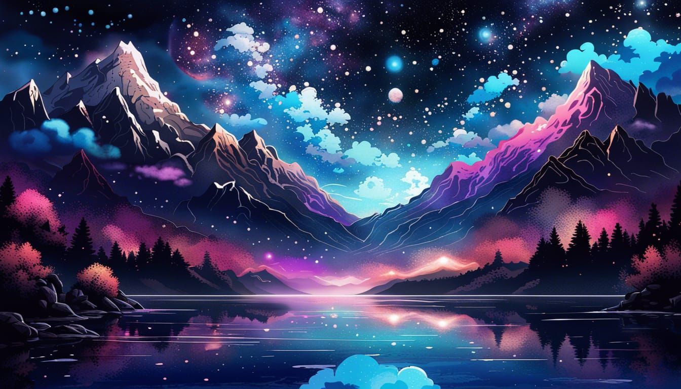 Silver Lake  by @Kitty Blacksmith