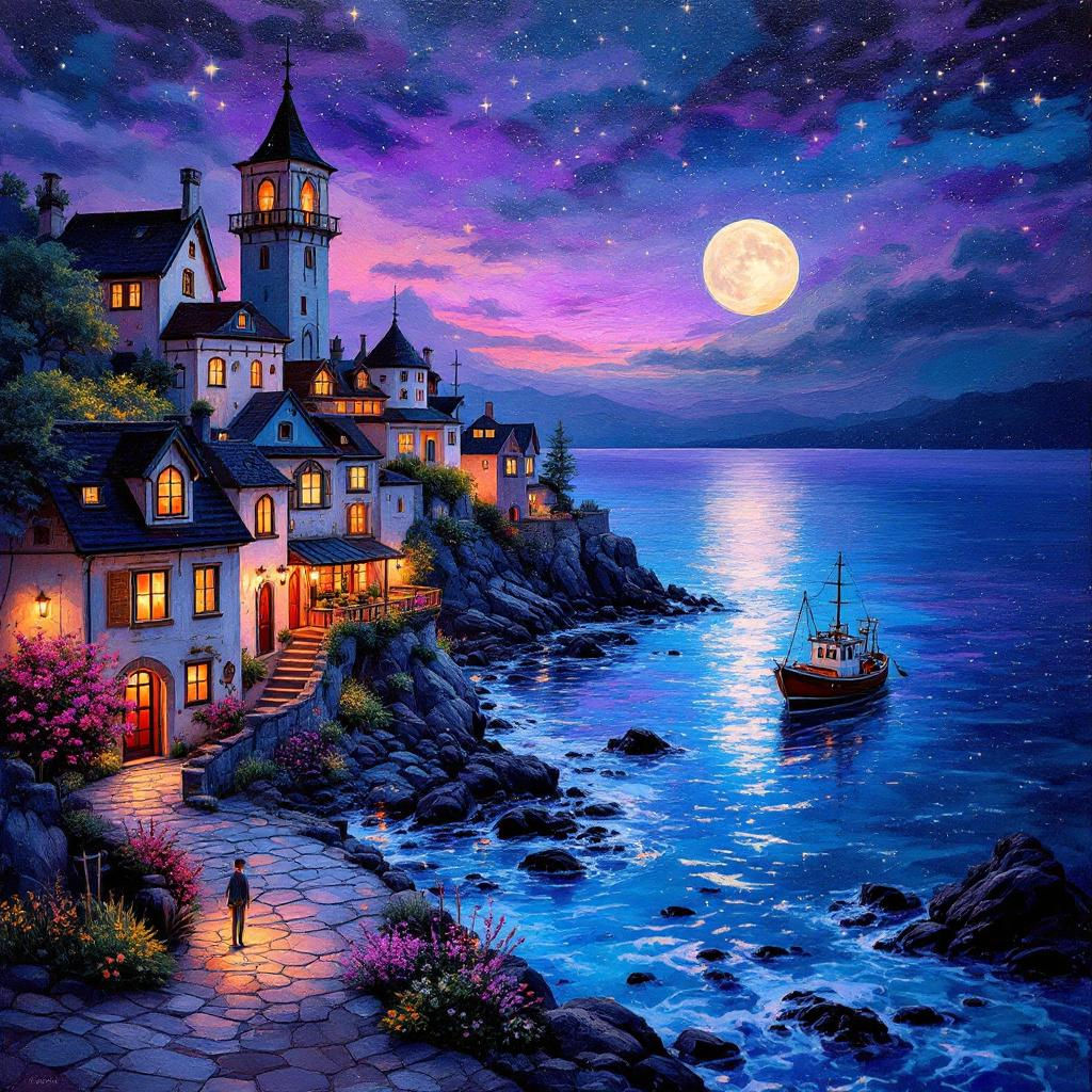 Watching the Celestial Sky  by @Pylonkin