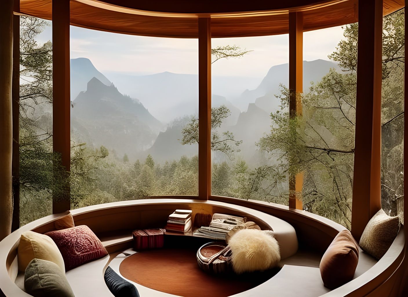 View from my Treehouse Library   by @lawrencelot