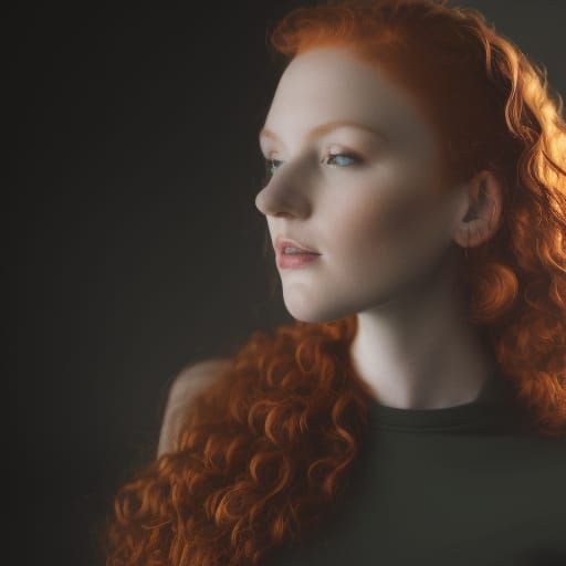 !!beautiful redheaded woman!! curly red hair, stunning, gorg...