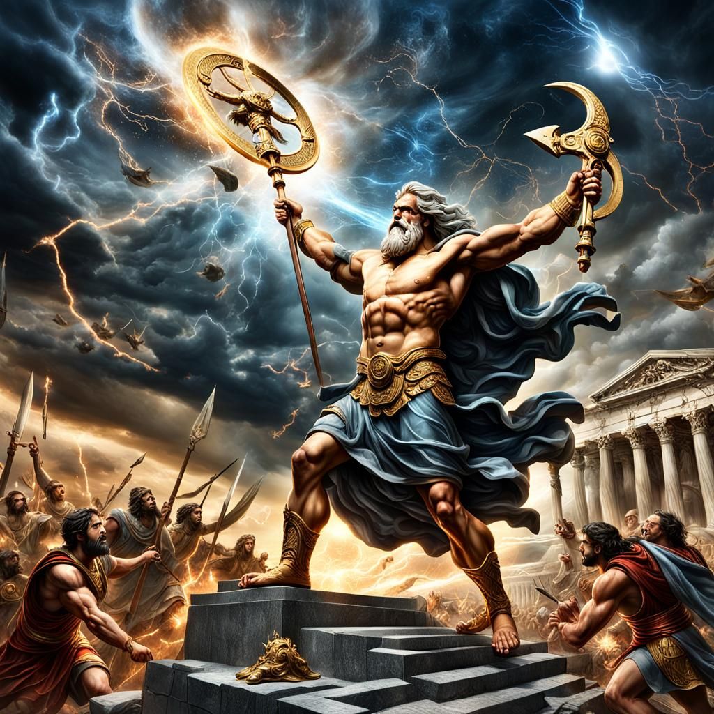 With cunning as his weapon, ZEUS leads a celestial rebellion...