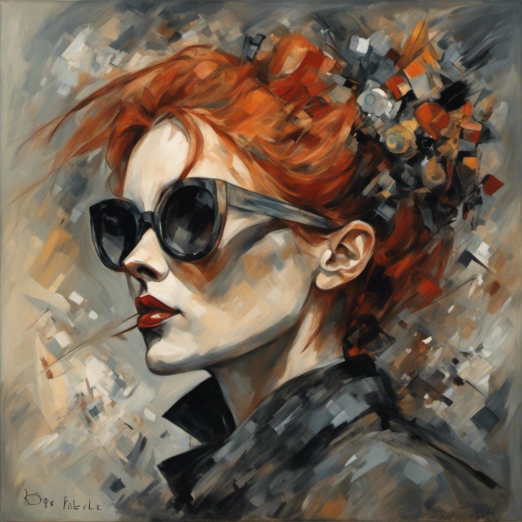 large sunglasses