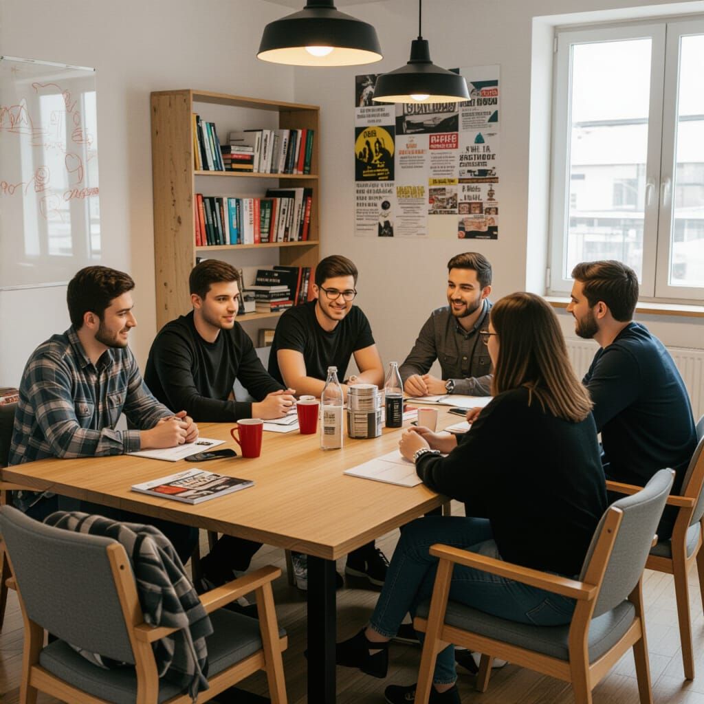 Sad Boy with Vegetables Meets Happy Boy with Sweets