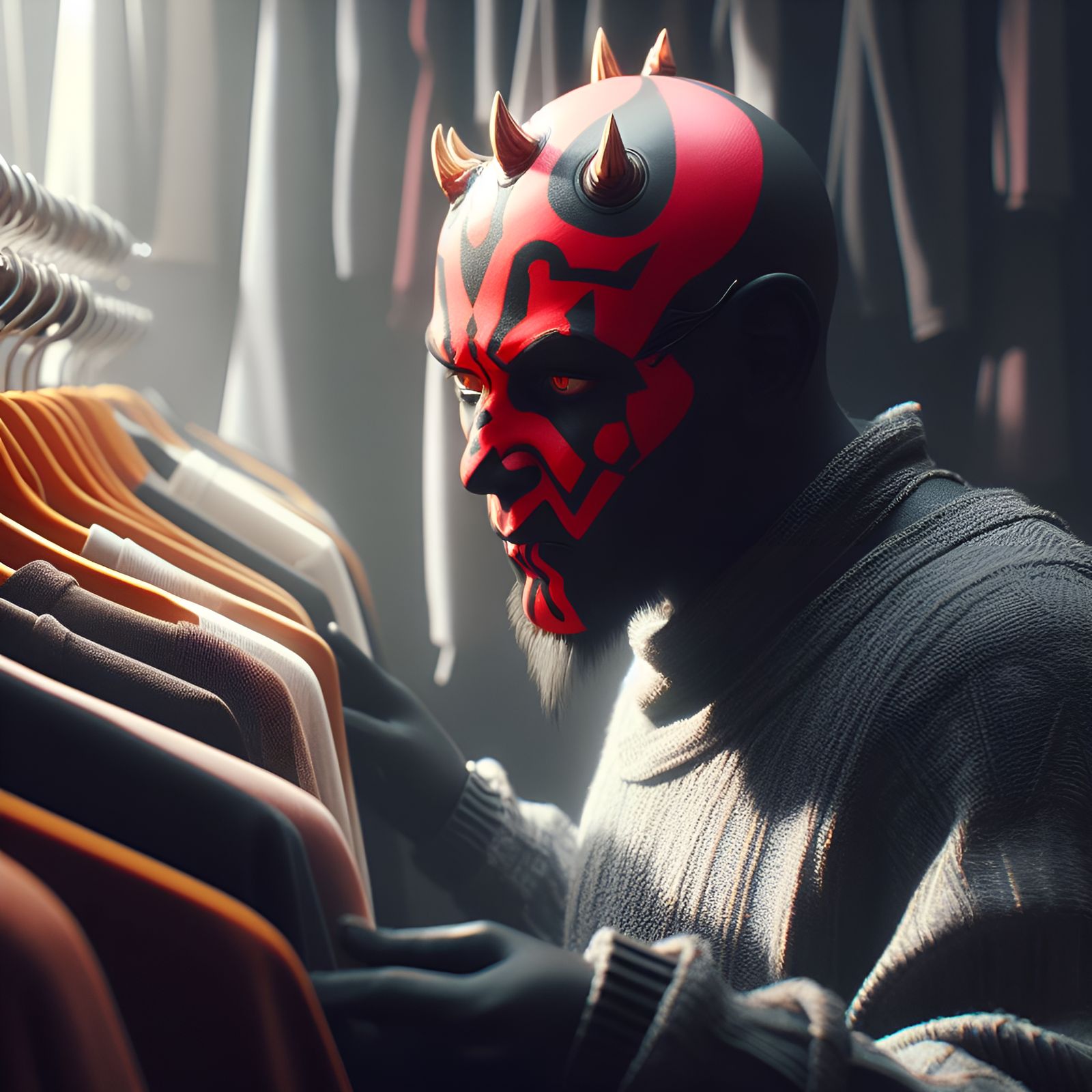 "All the prices at this Maul are half-off."