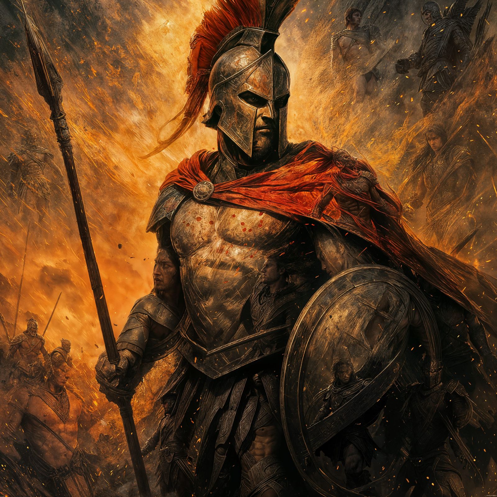 Spartan Warrior #2  by @Xarir