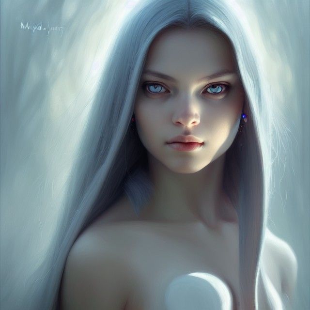 White heart