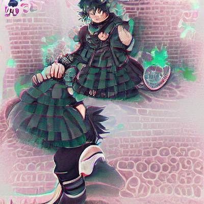gothic lolita deku