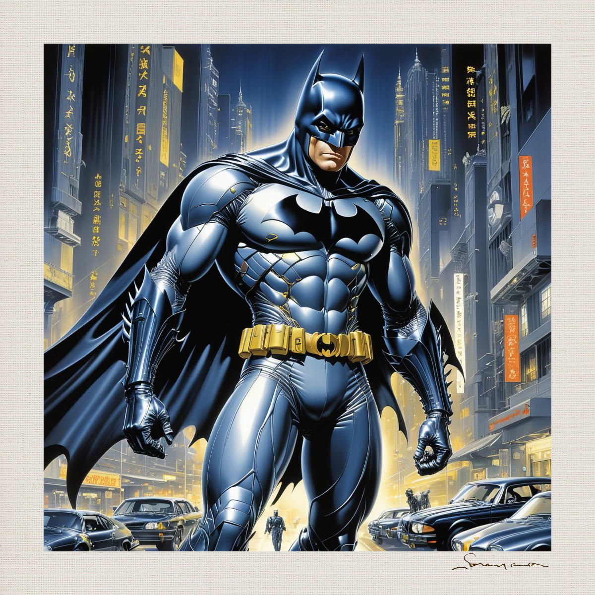 Batman by Hajime Sorayama