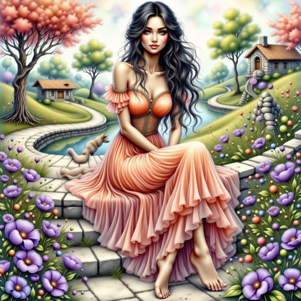 <lora:Hennie Alcoholink:1.0>"