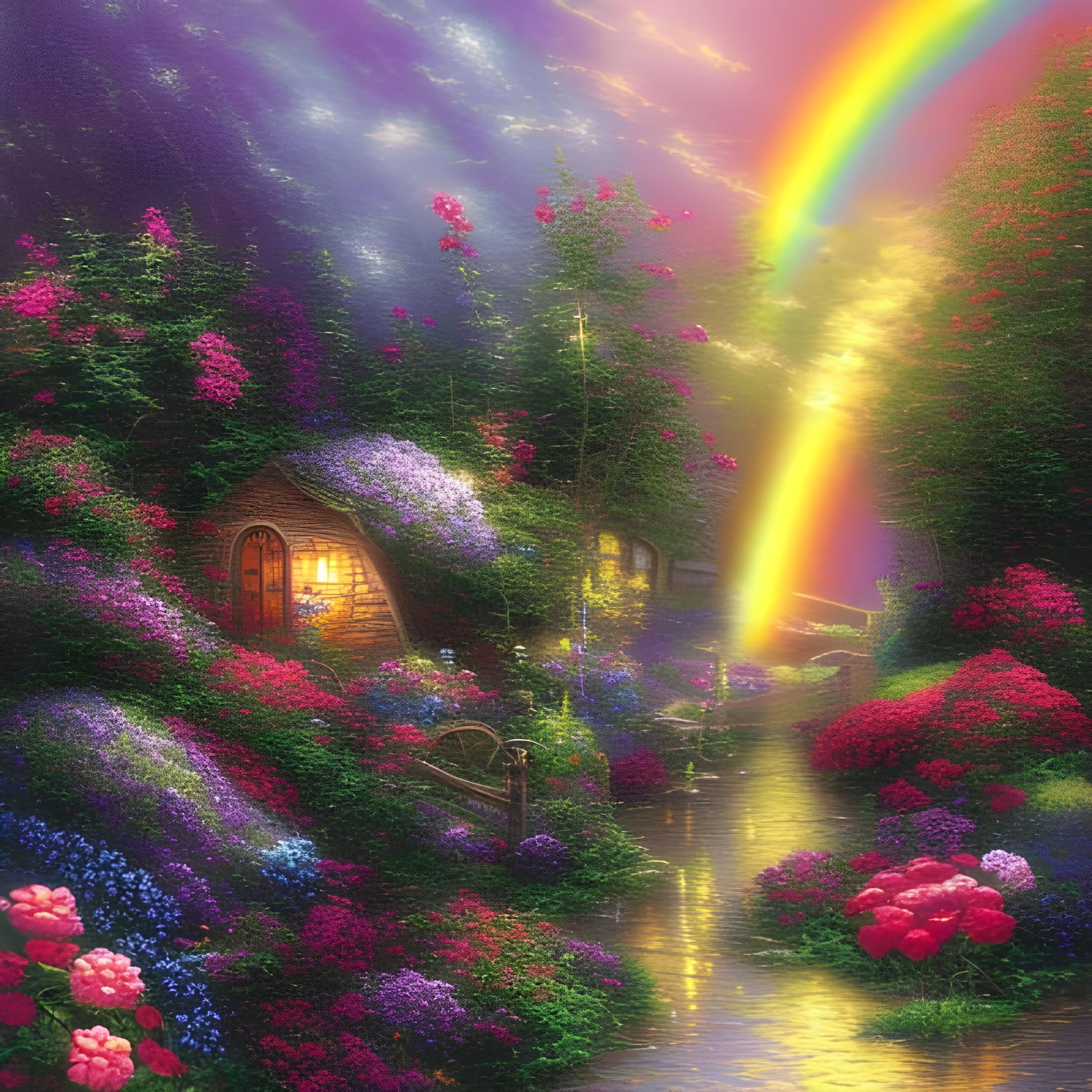 The garden  by @Shizuki