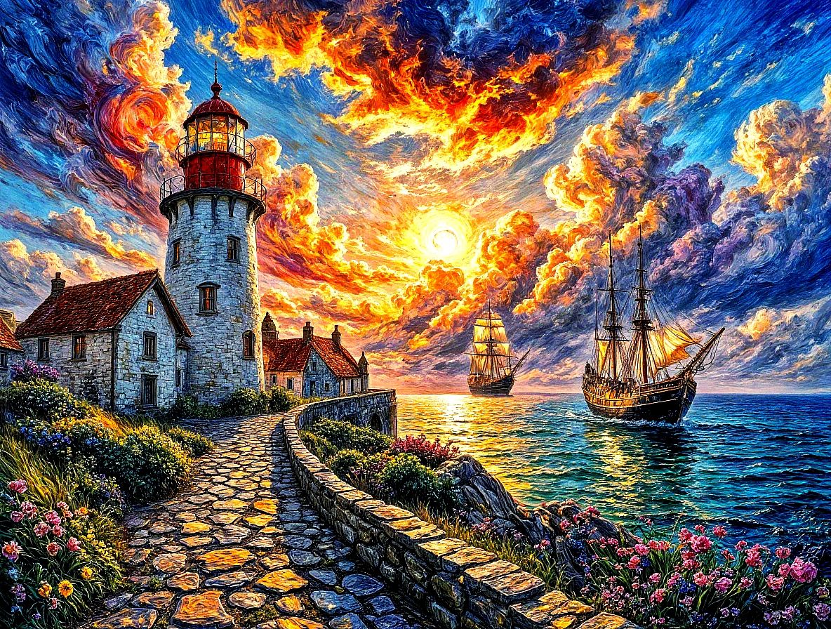 When the sun shines, nature is delightful.....