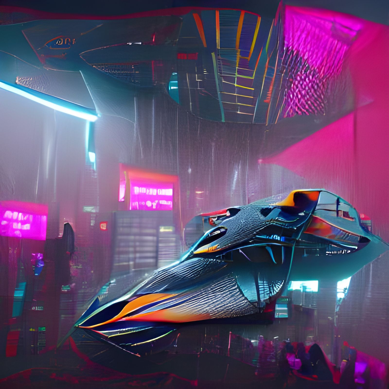 sci-fi spaceship 2