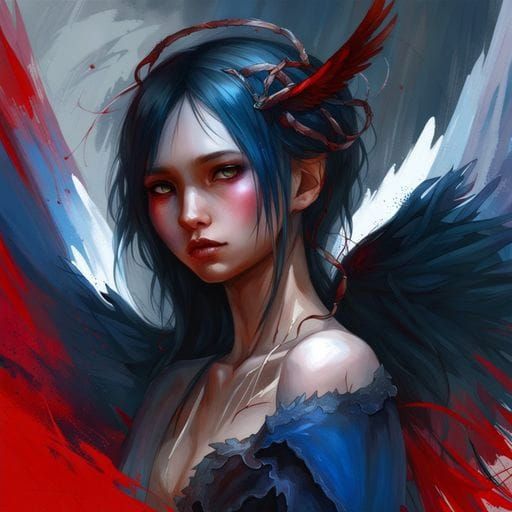 gothic fallen angel