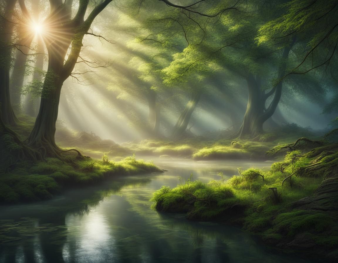 Silence  by @RavenheART