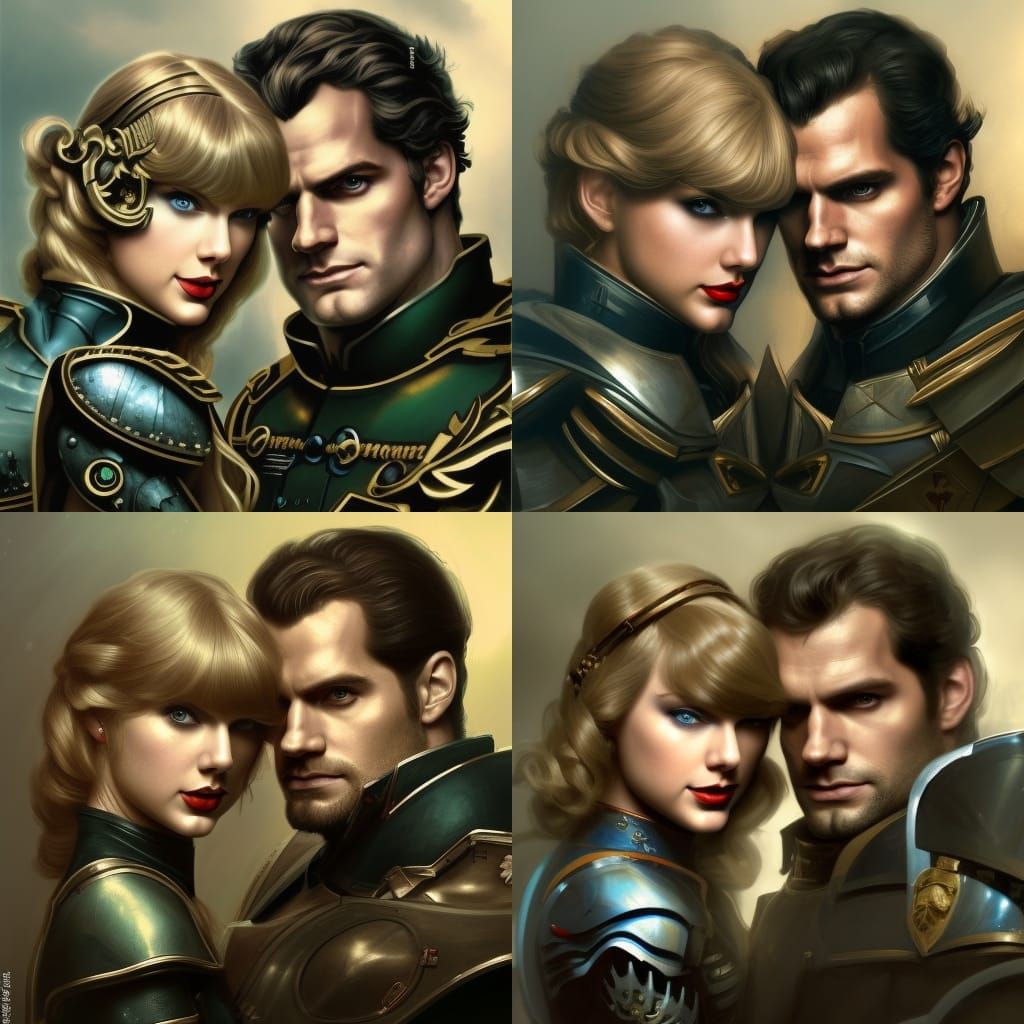 Henry Cavill and Taylor Swift as warhammer 40,000 inquisitors - AI ...