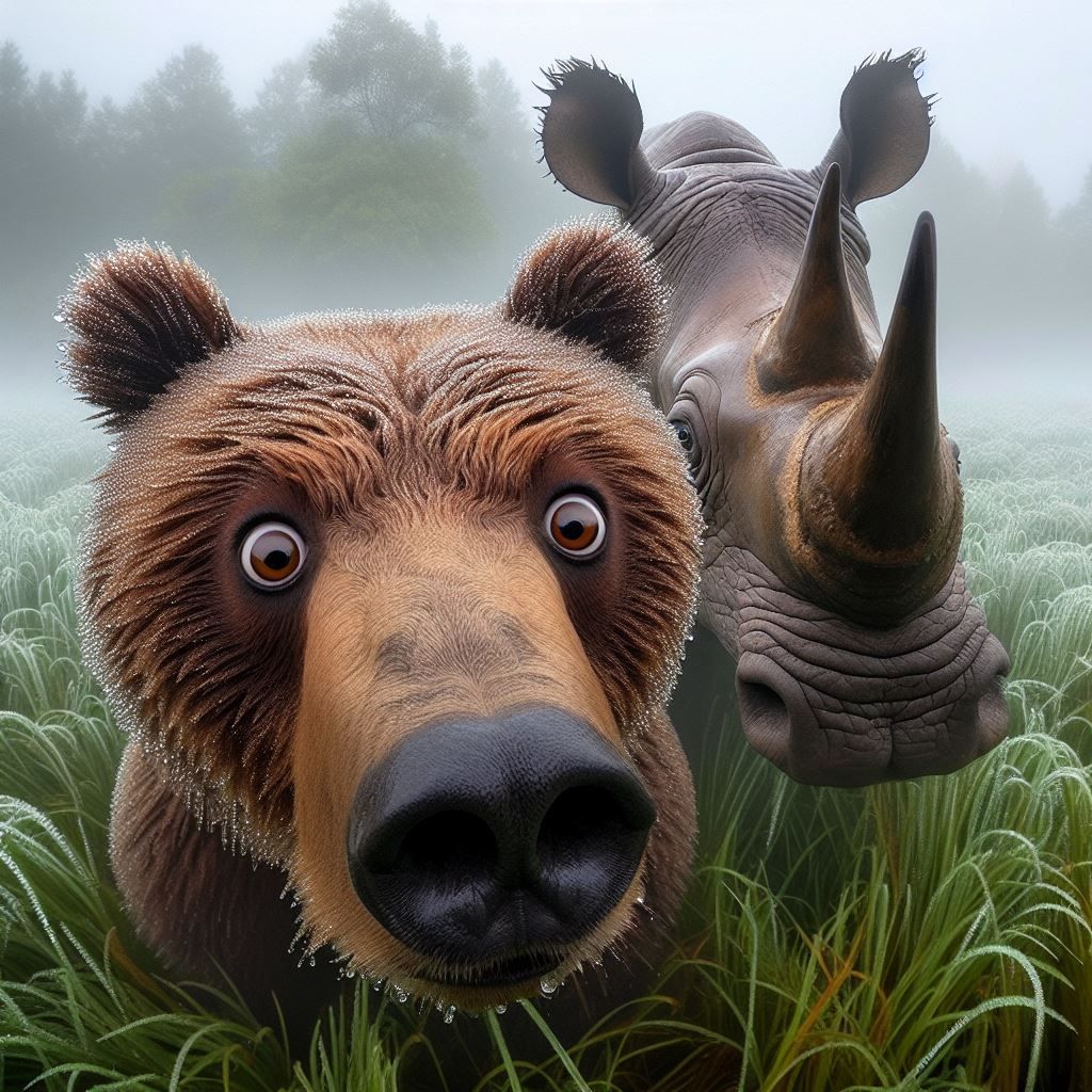 Bear & Rhino