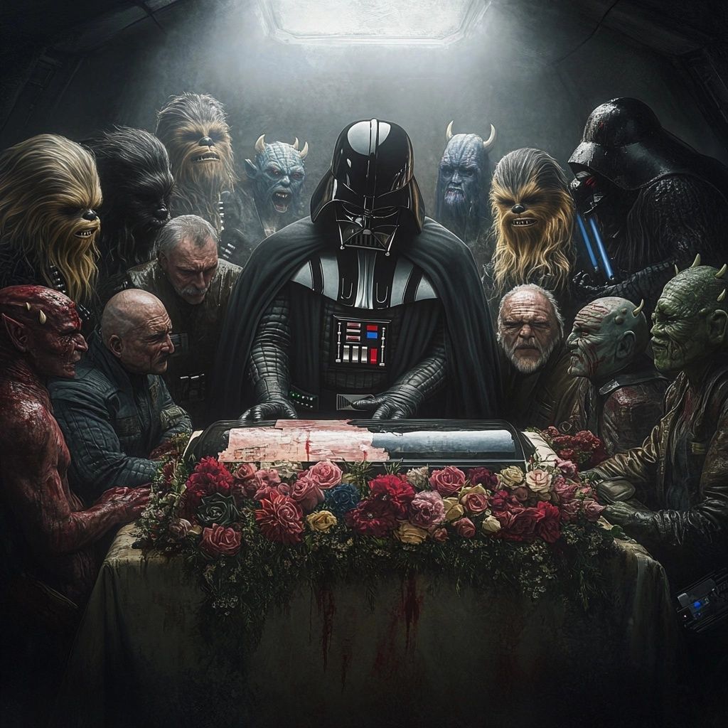 Star Wars funeral