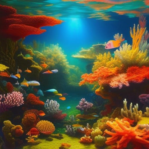 Underwater Kingdom Ai Generated Artwork Nightcafe Creator