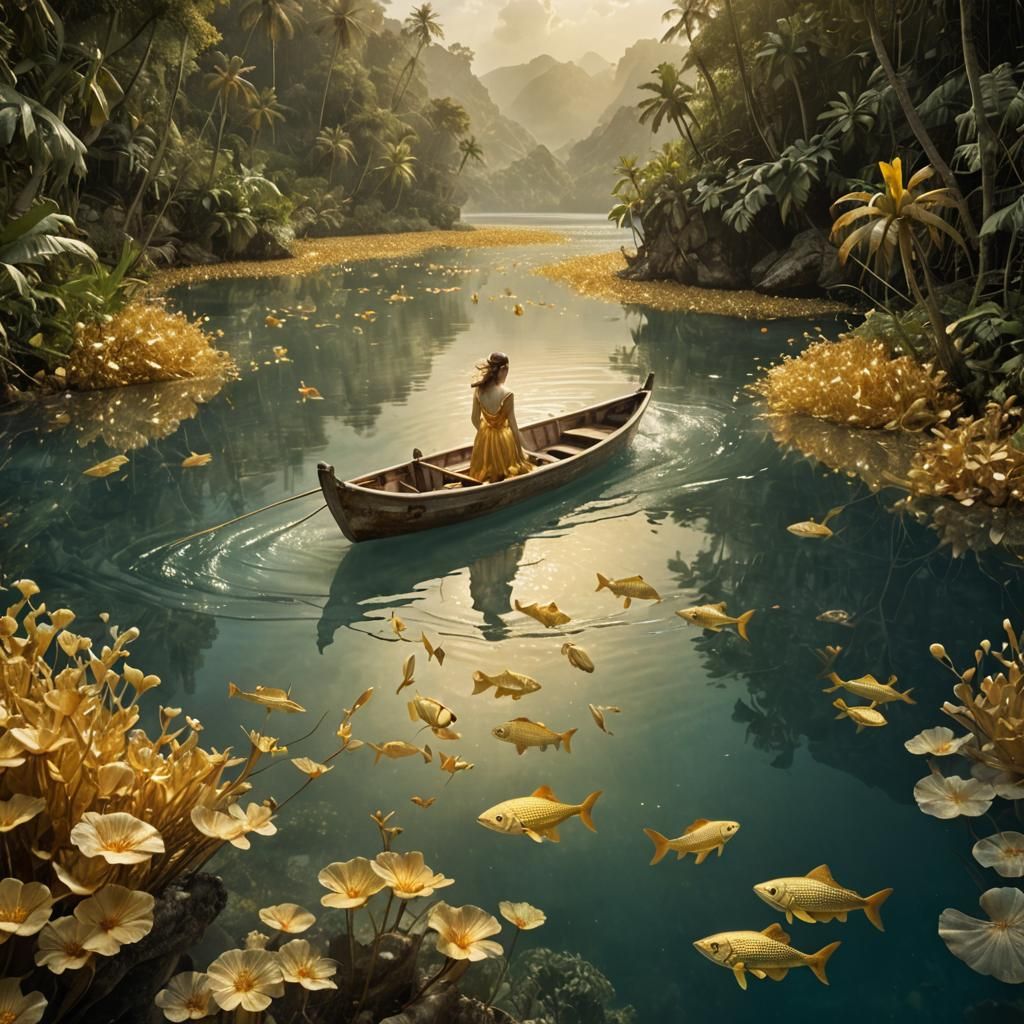 Away to paradise island  by @Ogresse