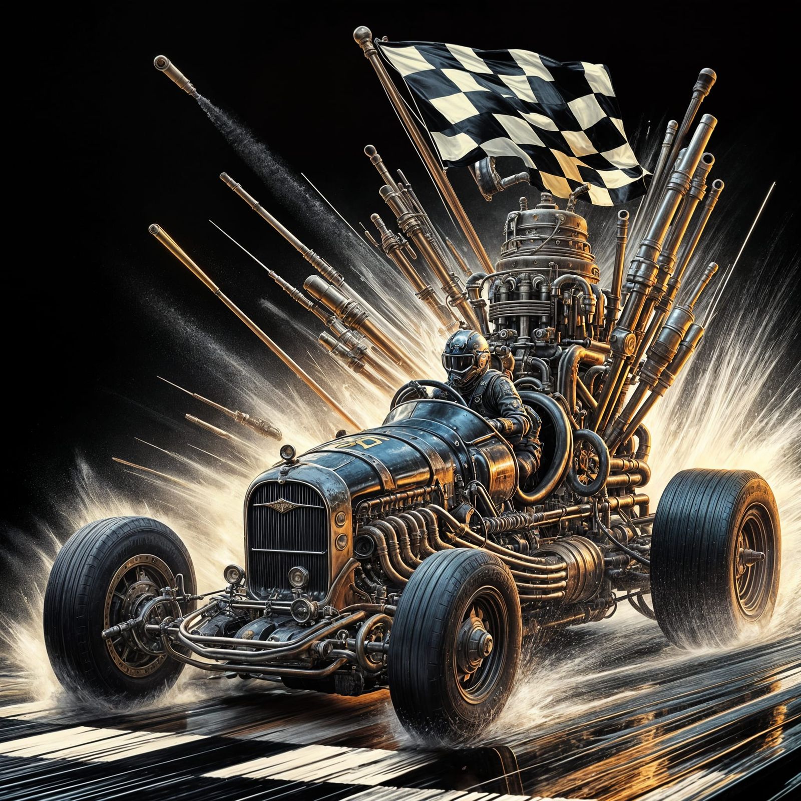 Steampunk Indy Race
