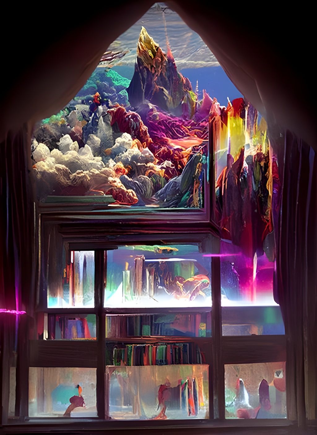 A window into the 9th Dimension
