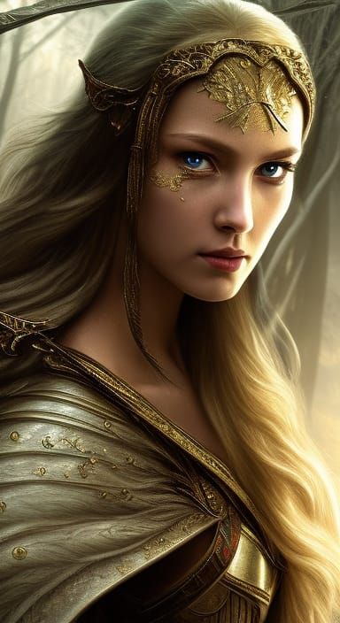 Galadriel - AI Generated Artwork - NightCafe Creator