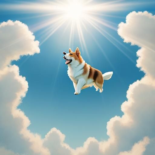 A corgi juggler.