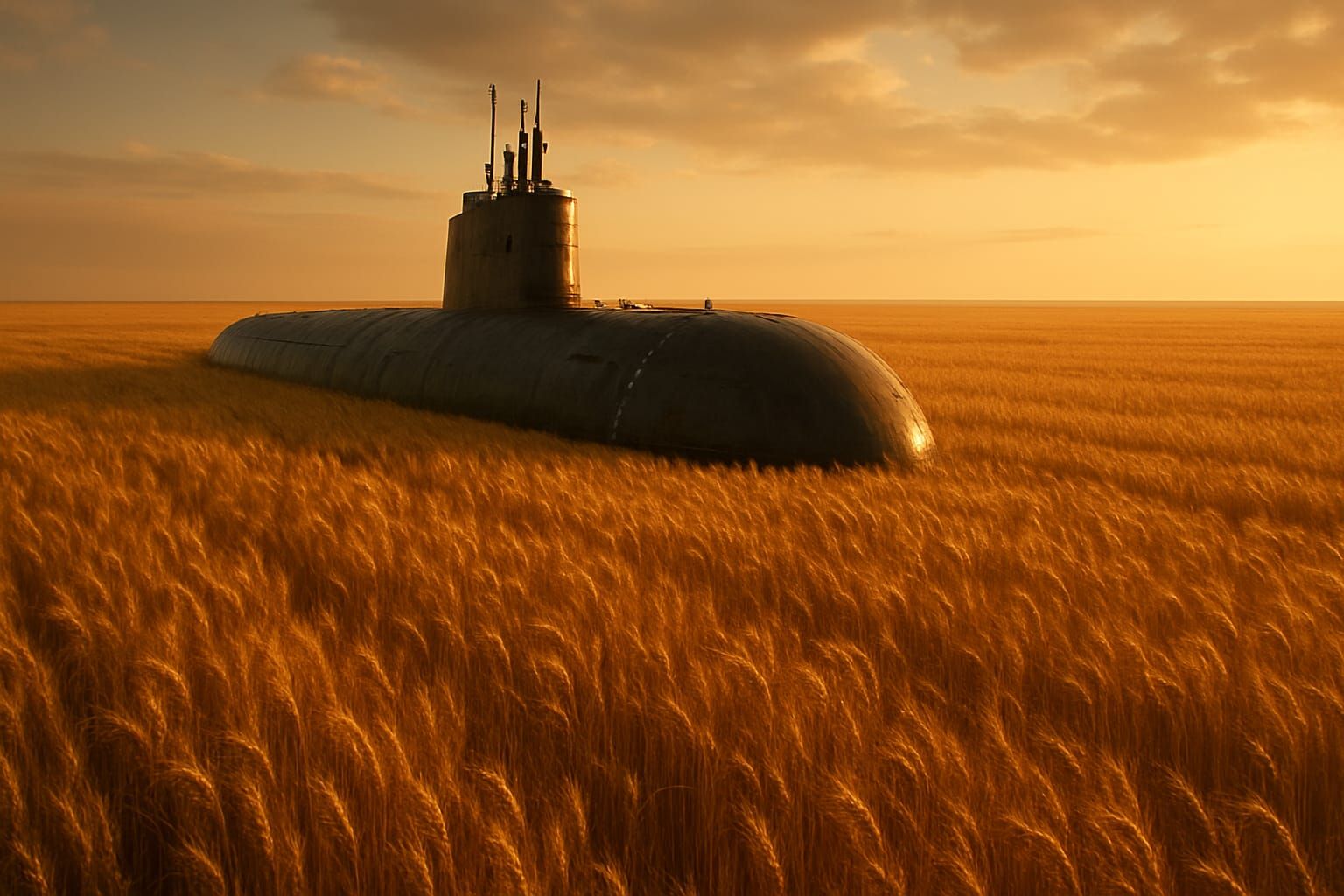 שדה חיטה - צוללת