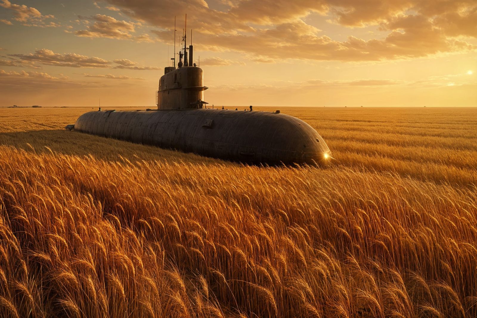 שדה חיטה - צוללת