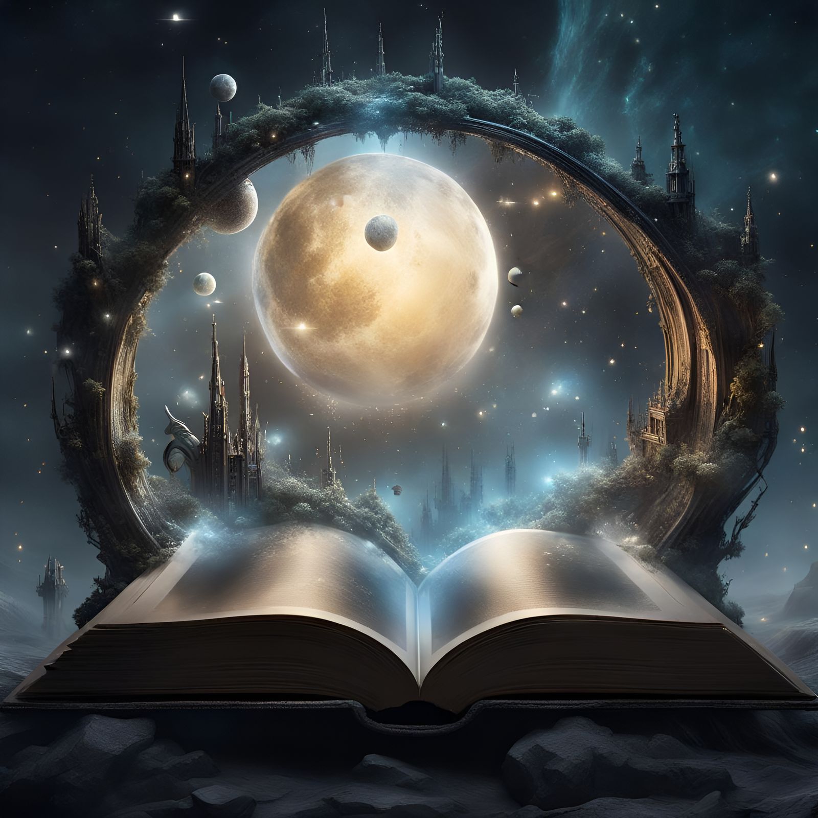 “There is a wide, yawning black infinity''  by @MayaNoia 