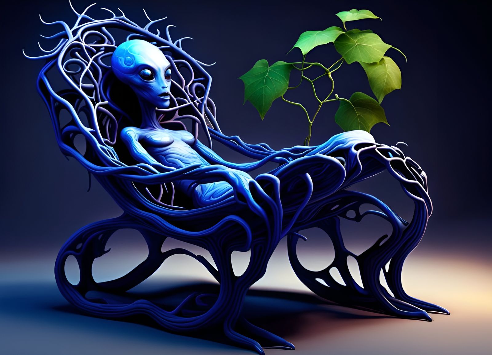 At one with nature