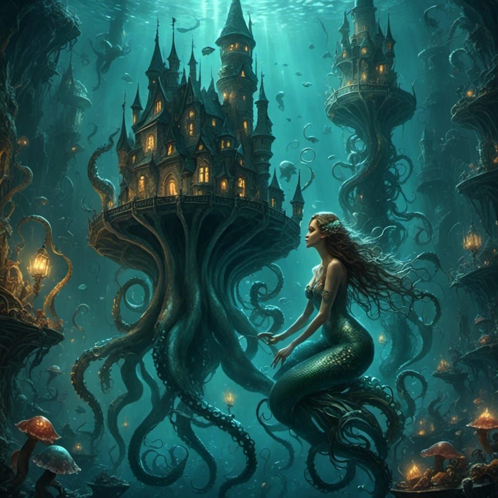 Little Mermaid's doll house