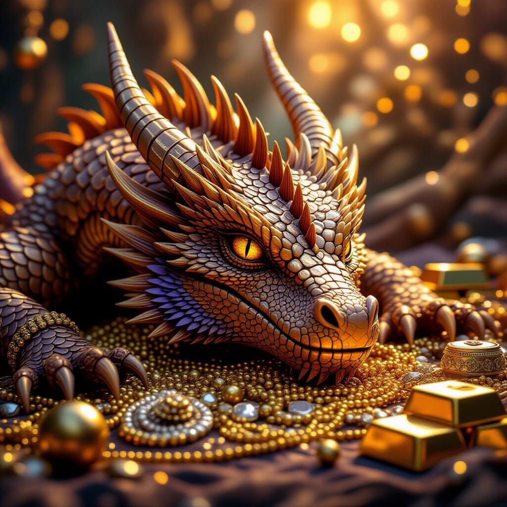 A wealthy dragon.
