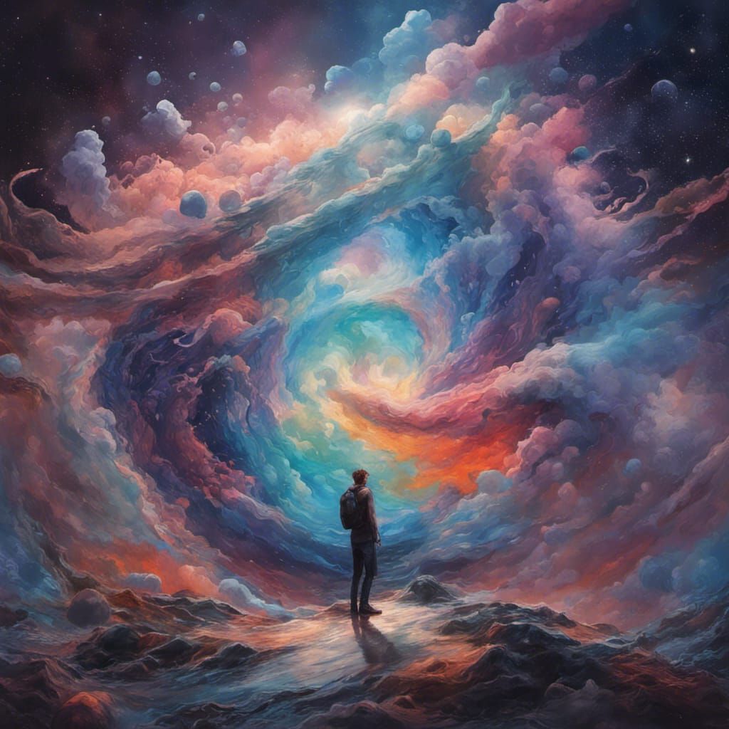 Do not feel lonely, the entire universe is inside you.”
