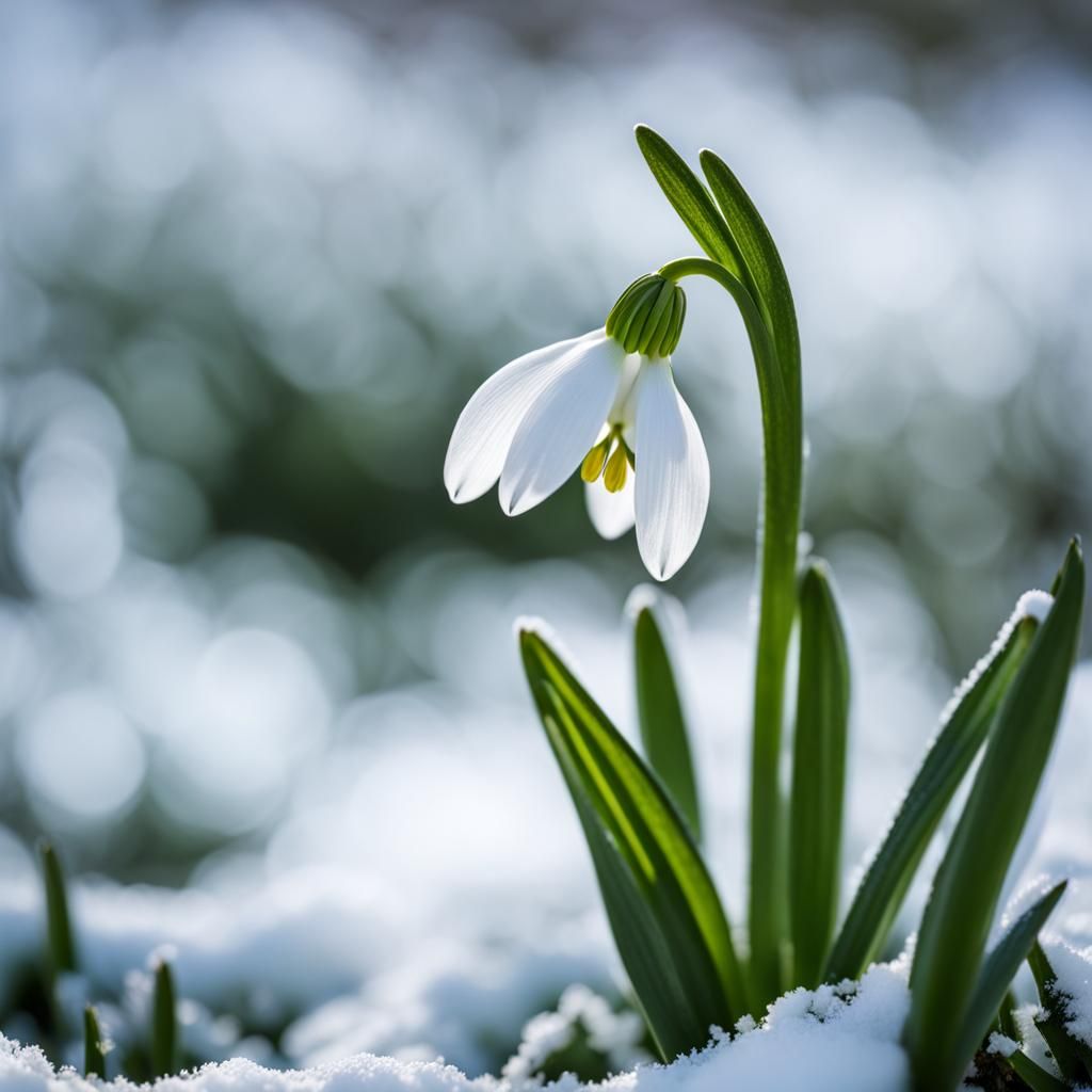 The first messenger of spring  by @Noquelle