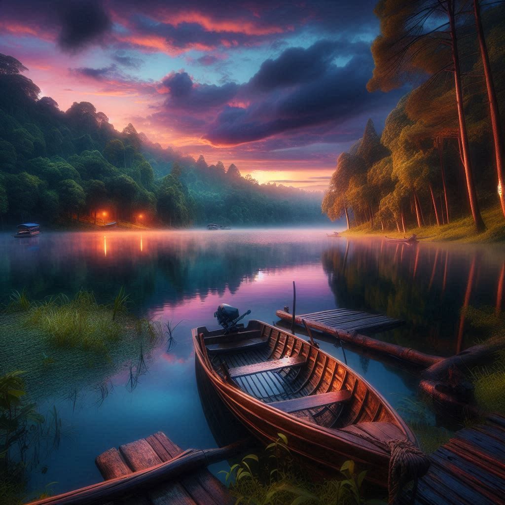 At peace with the world