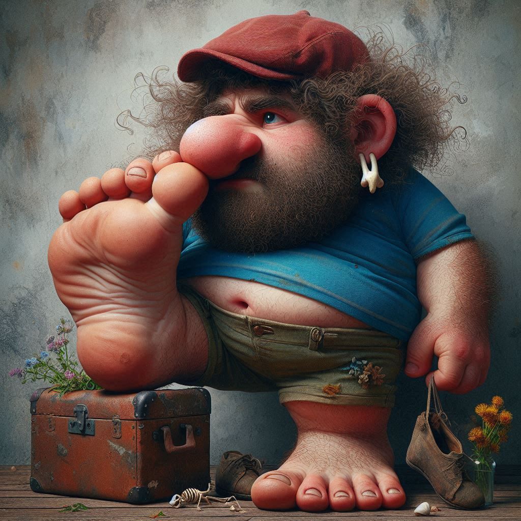 Uuups, Smells like rancid cheese 😜😜😁😁