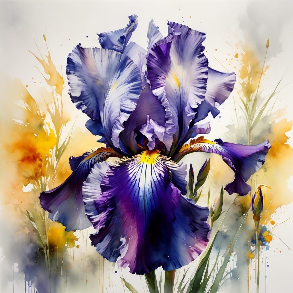 Iris   by @Superbear