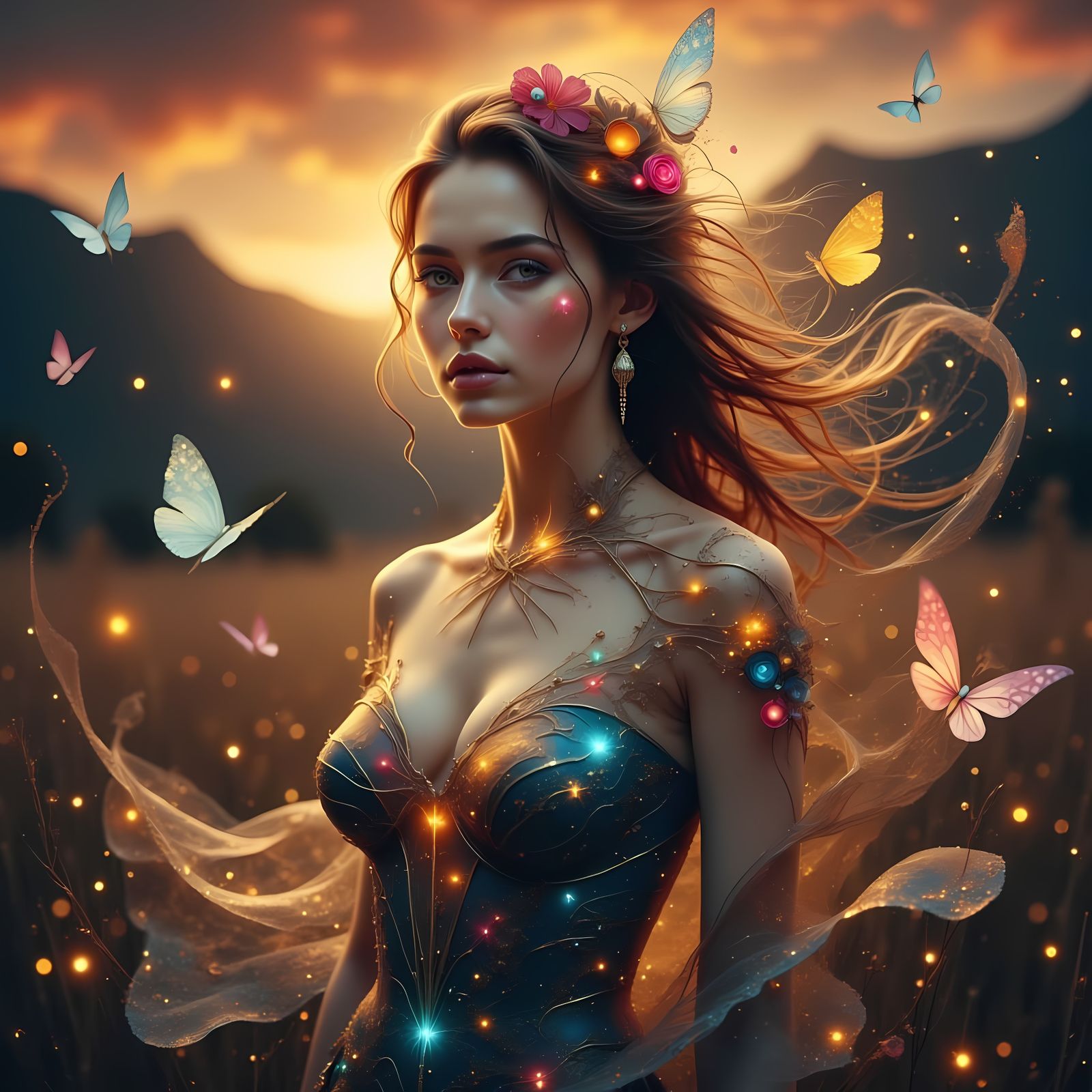 She Embodies Light  by @Lore 