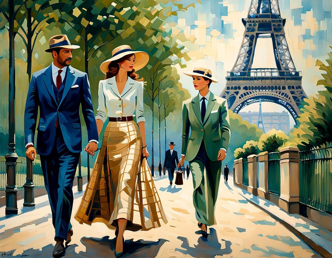 Walk in Paris  by @MacMikkola