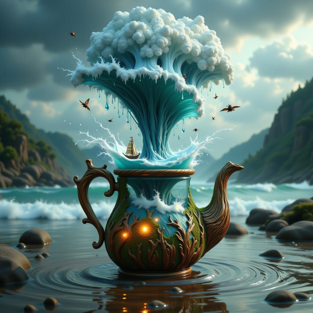 Testing my new Lora <lora:Forest Magic:1.0>