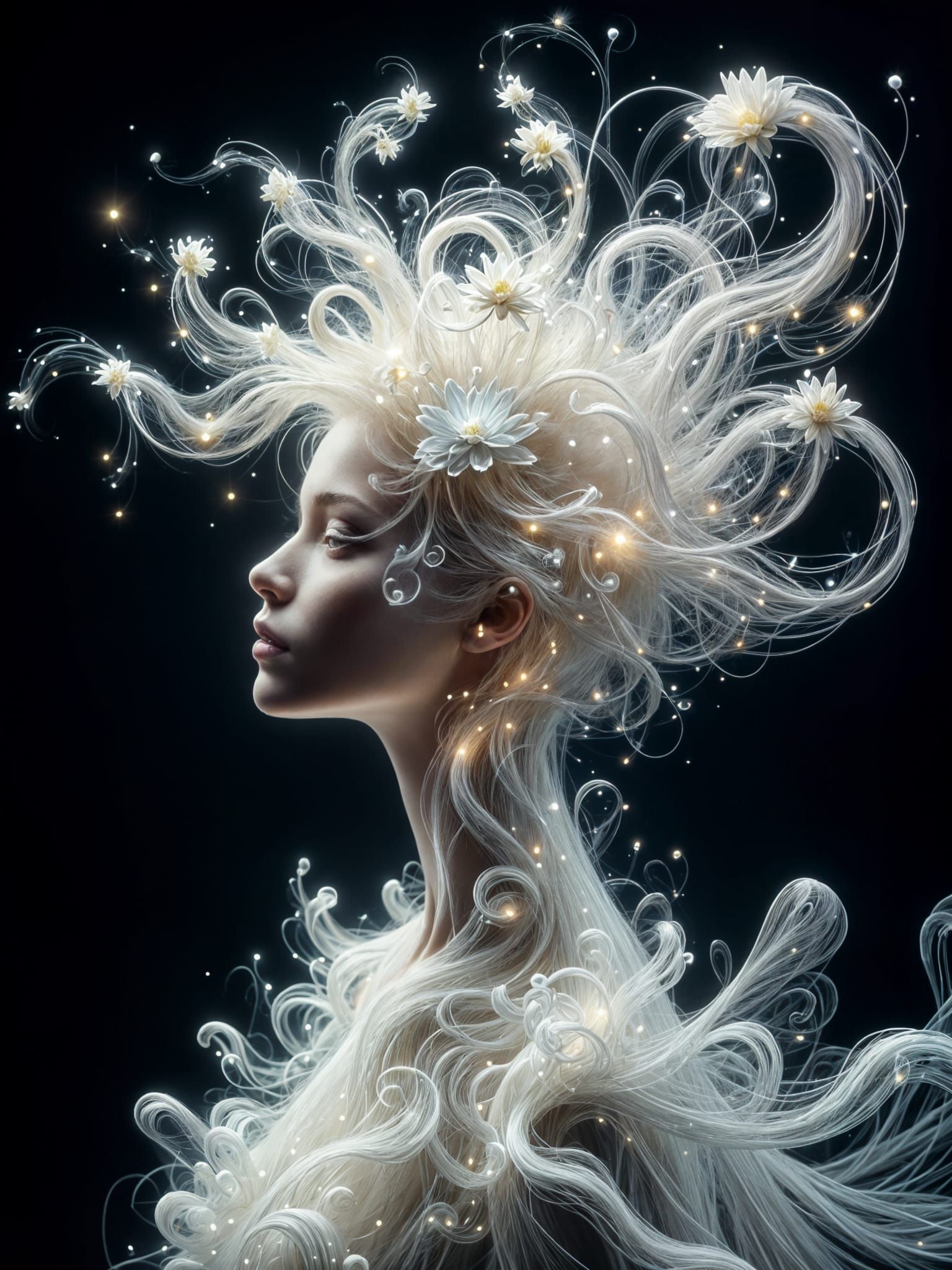 Fairy hairstyle  by @Mishu77