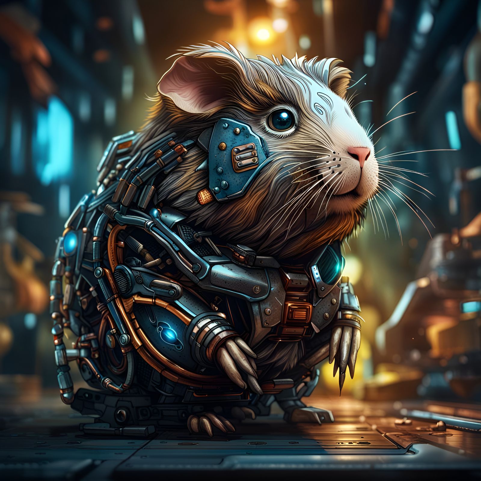 Hello, I am Mr Guinea Pig v1.0.8 at your service  by @MayaNoia